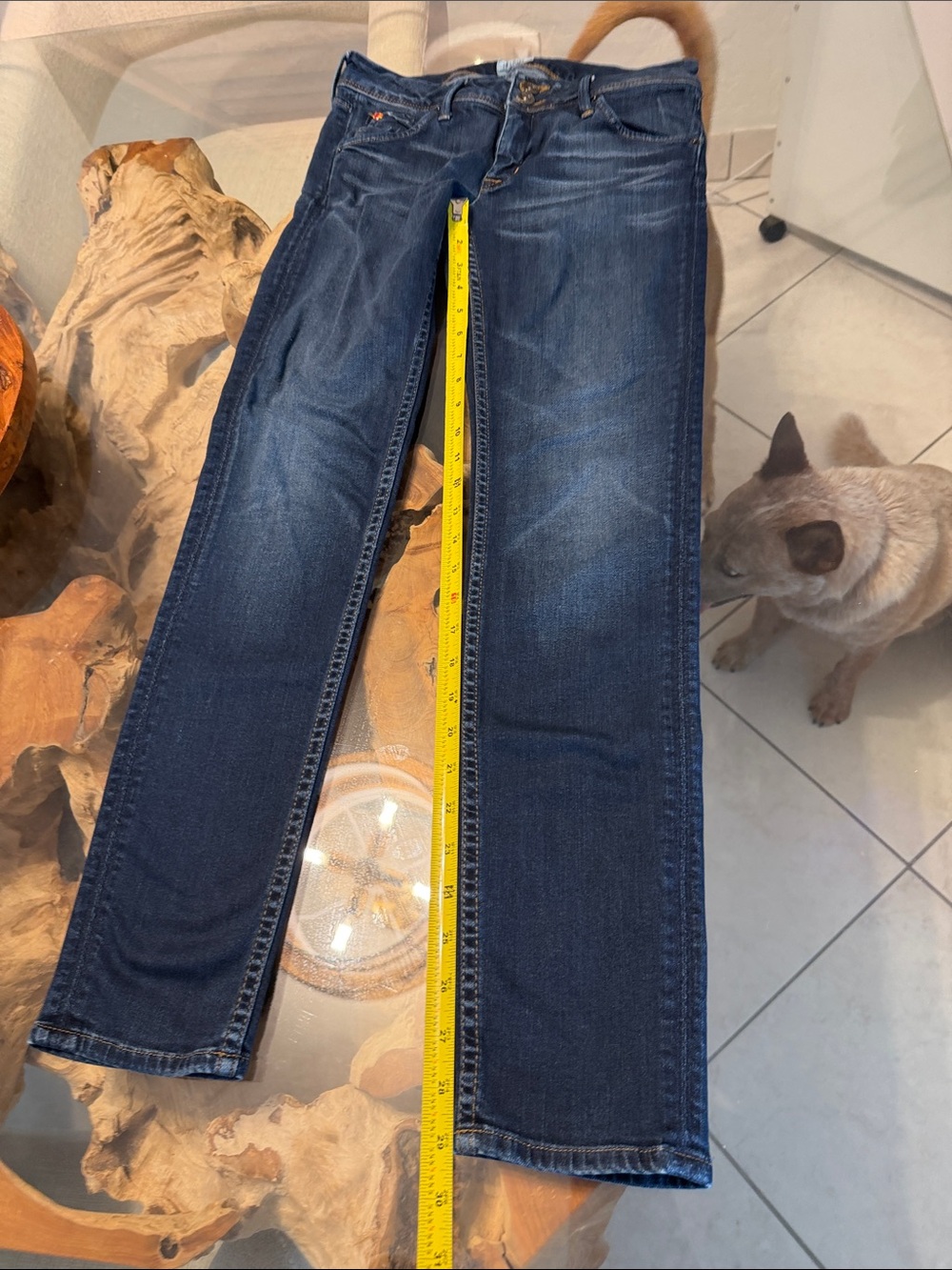 Hudson Jeans Women’s Skinny Dark Blue Wash